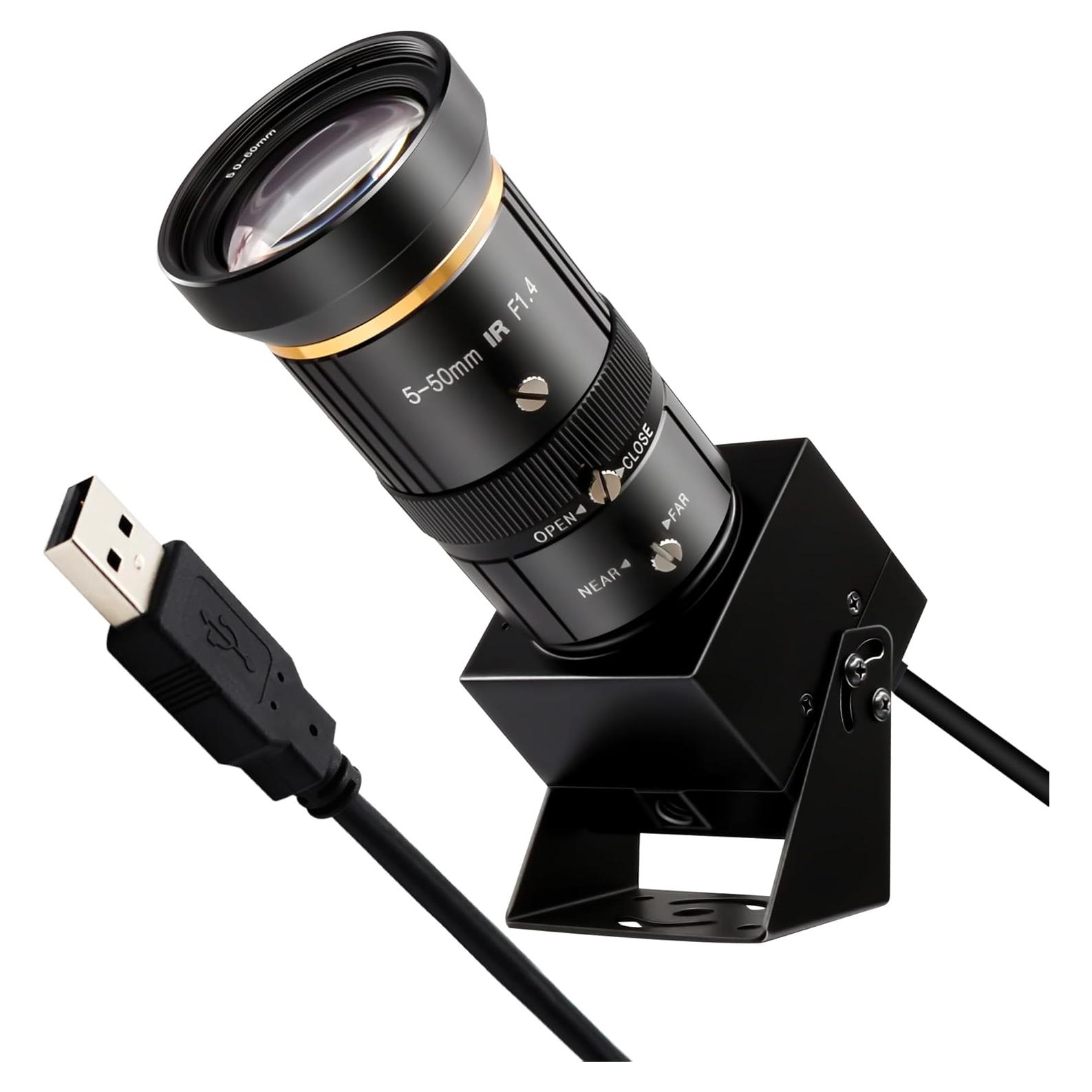 Cámara USB SVPRO 5MP 30FPS Telefoto 5-50mm para PC