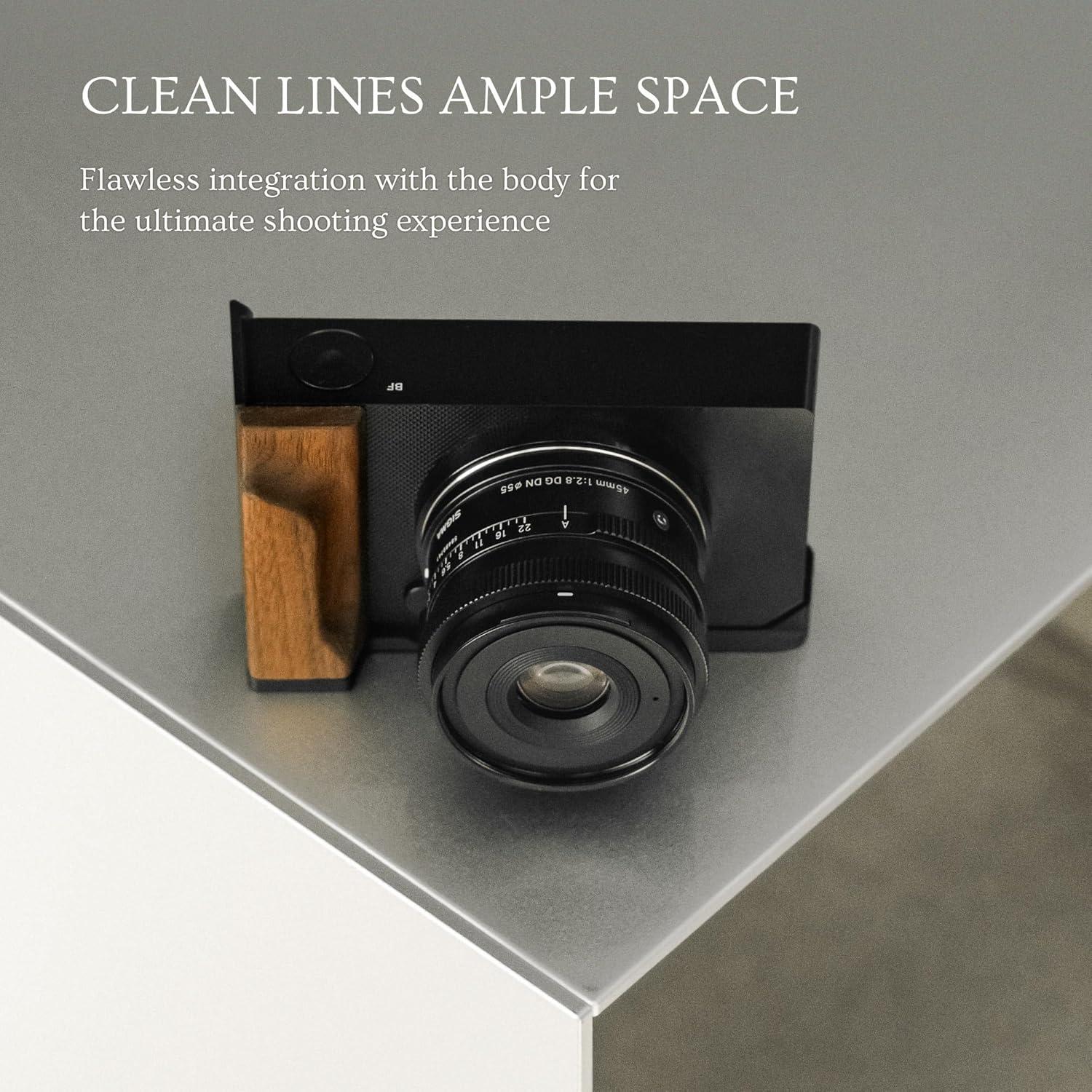 Kit Base de Jaula de Cámara Tilta Sigma BF - Empuñadura Madera