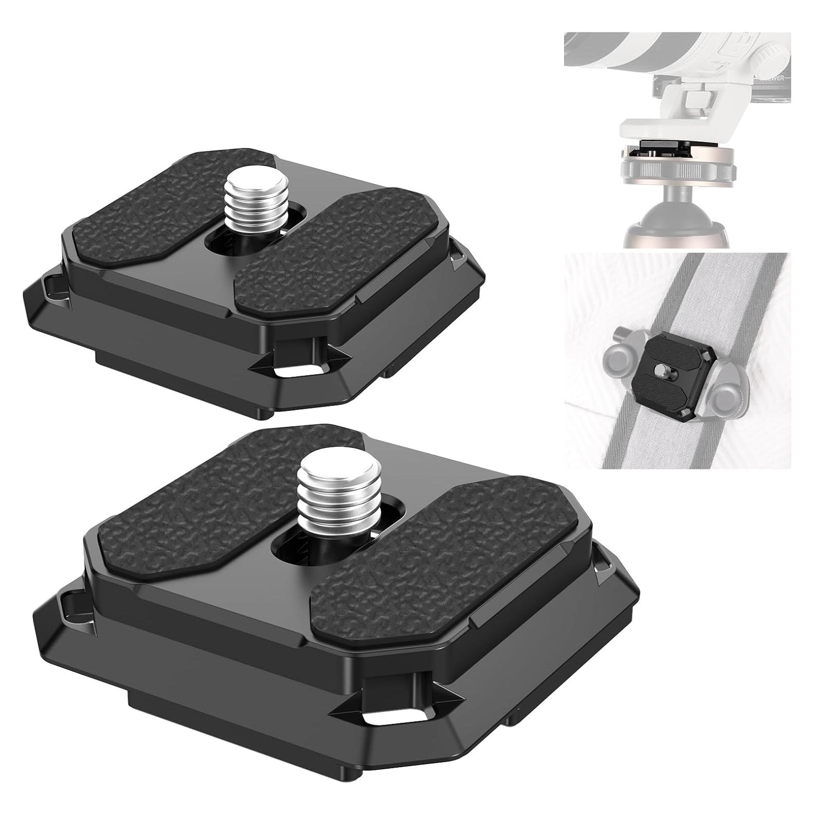 Placa de Liberación Rápida NEEWER QPR-5 38mm Cuadrada