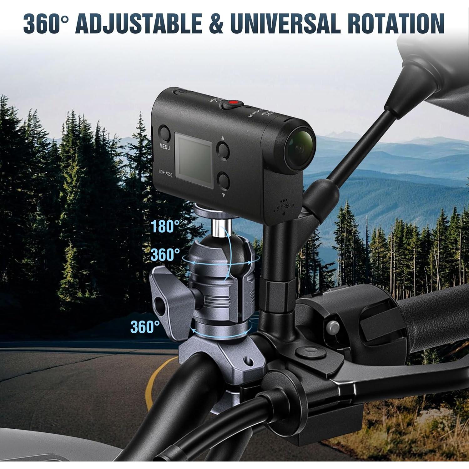 Kit de Soporte para Cámara KAPARNER KCB-8 Ajustable 0.87-1.26"