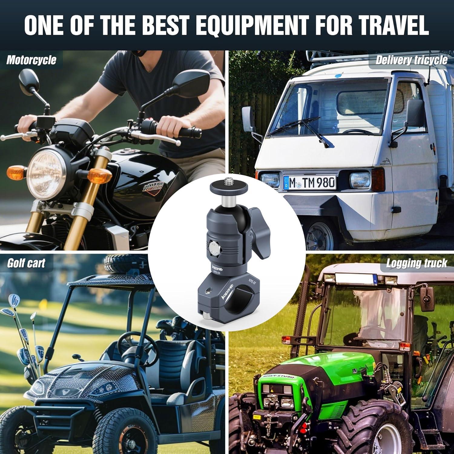 Kit de Soporte para Cámara KAPARNER KCB-8 Ajustable 0.87-1.26"