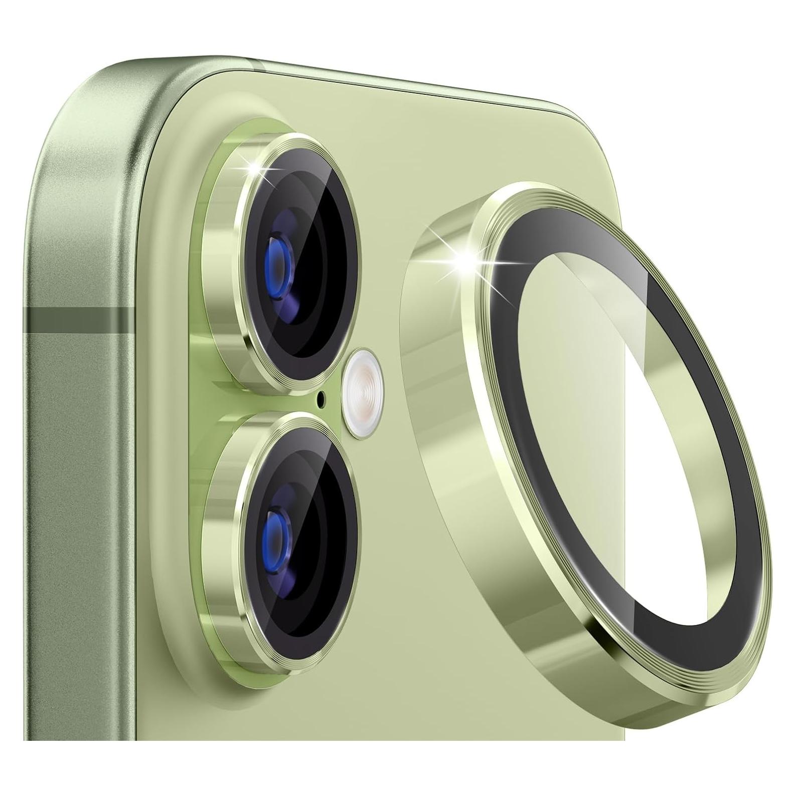 Protector de Lente de Cámara imluckies para iPhone 17 Verde