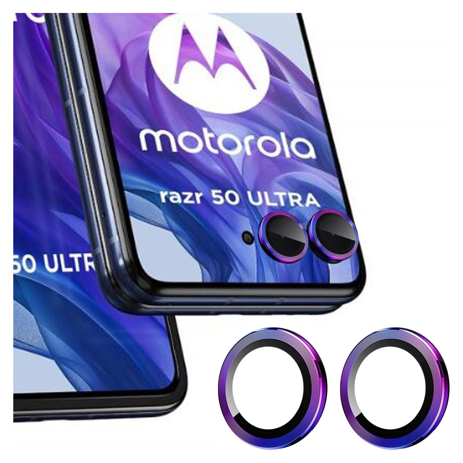 Protector de Lente de Cámara Zeking para Motorola Razr 50/60 9H