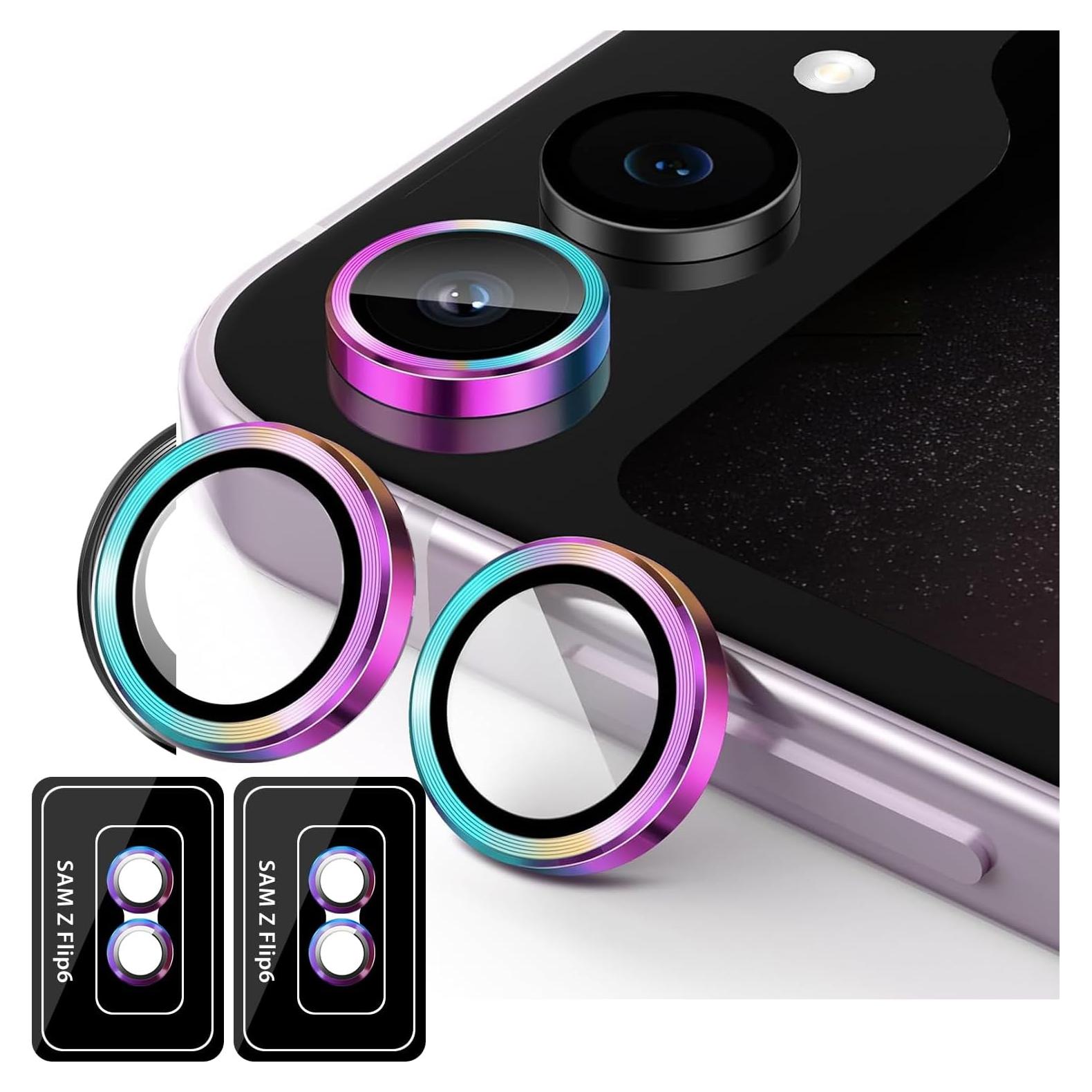 Protector de Lente de Cámara Zeking para Samsung Galaxy Z Flip6 9H