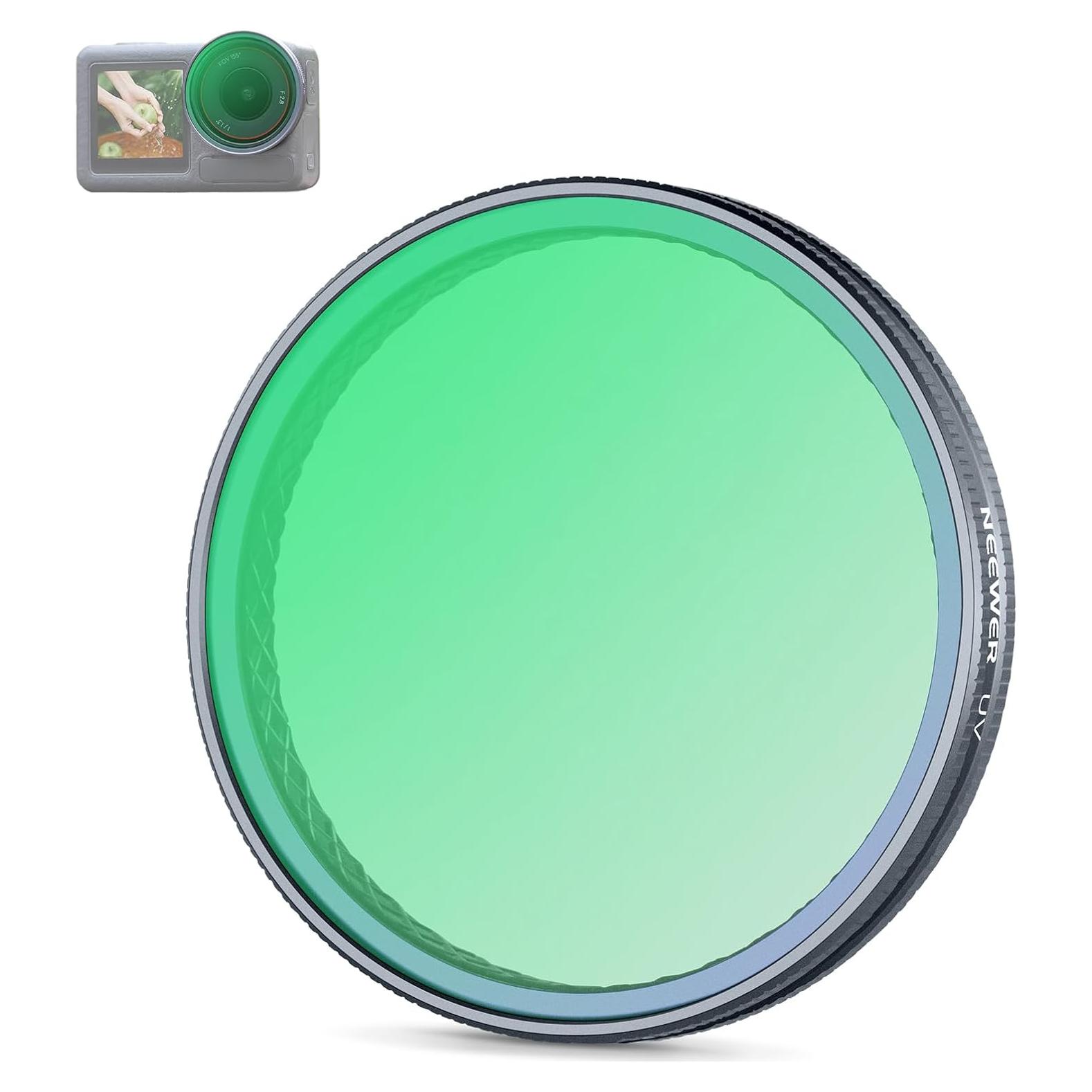 Filtro UV NEEWER FL-A70 para DJI Osmo Action 5 Pro/4/3