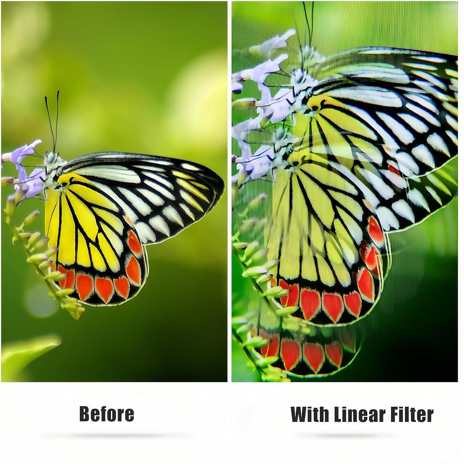 Filtro Prisma Lineal GREEN.L 77mm Vidrio Óptico Efectos