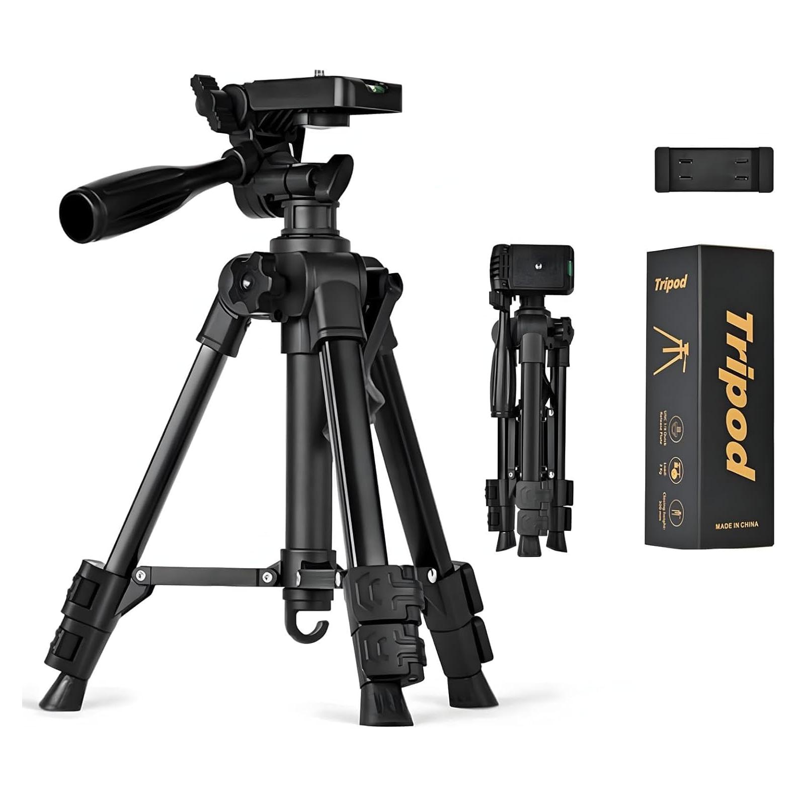 Mini Trípode para Cámara dxxccoll, Aluminio Ligero, 28-63.5 cm