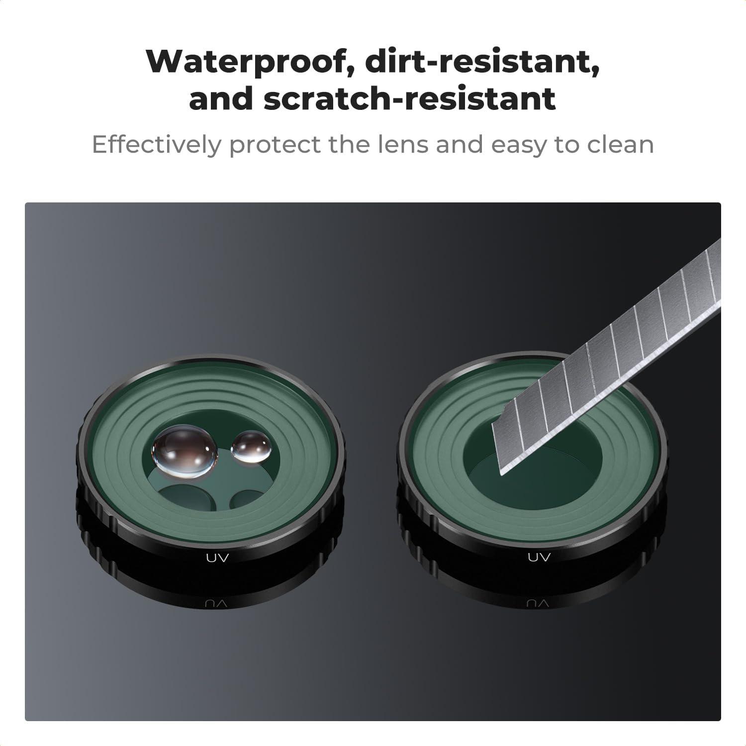 Filtro UV K&F Concept para DJI Osmo Action 5 Pro/4 - Vidrio Óptico HD