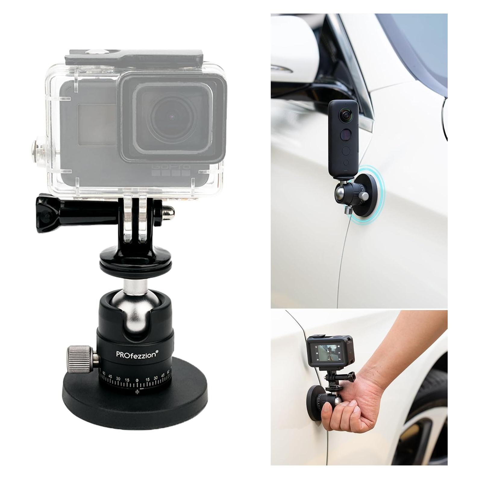 Soporte Magnético PROfezzion para Cámaras de Acción 20kg