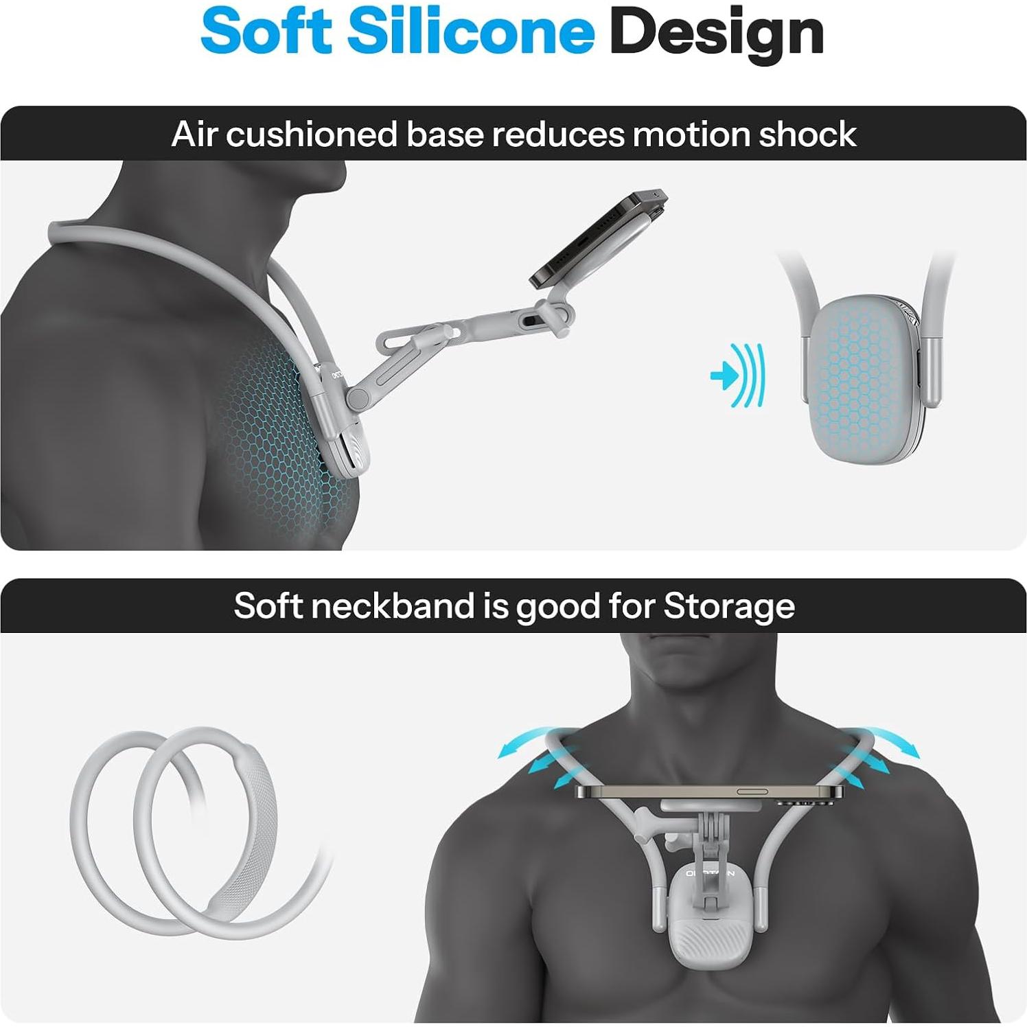 Soporte Magnético para Teléfono en el Cuello OMOTON Ajustable