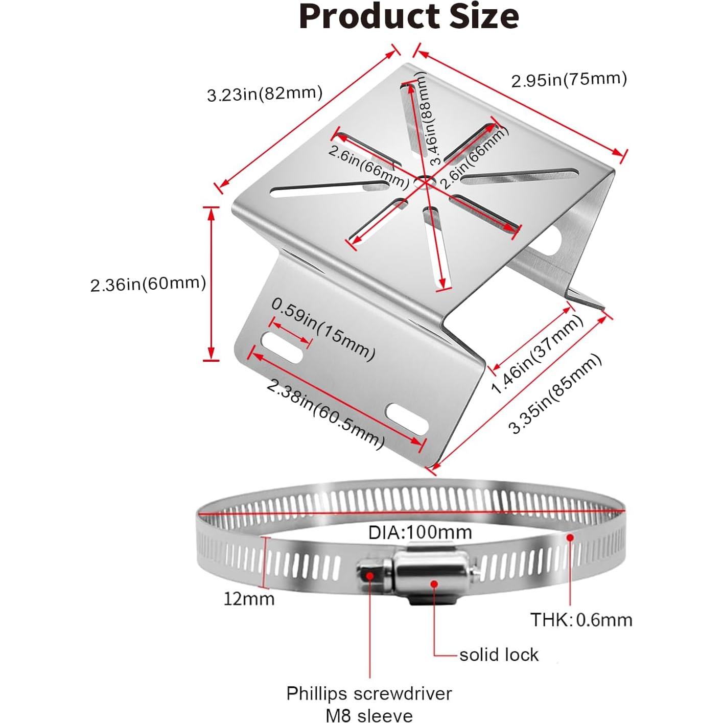Soporte de Montaje en Poste Tonton para Eufy SoloCam S340/E30