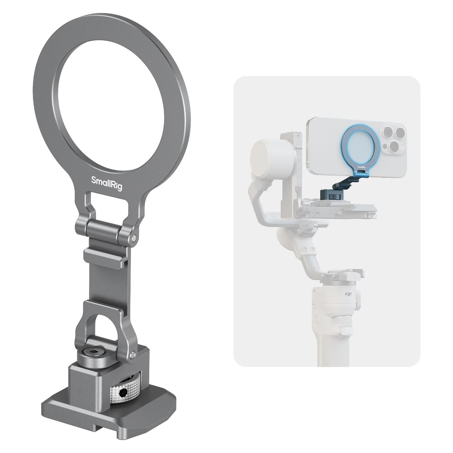 Soporte de Teléfono Metal SMALLRIG 5339 para DJI RS 4 Mini