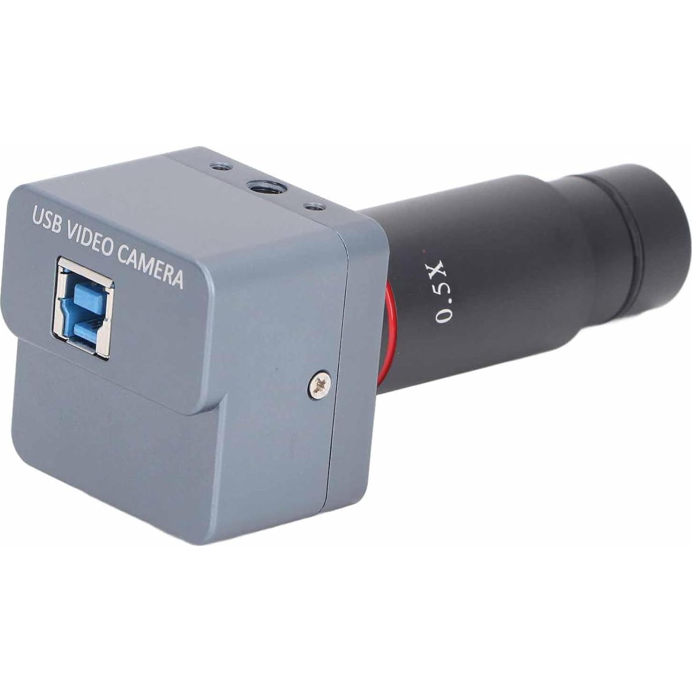 Cámara de Microscopio USB 4K Fafeicy 8MP Lente Zoom 0.5X