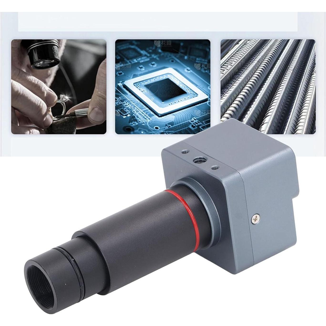 Cámara de Microscopio USB 4K Fafeicy 8MP Lente Zoom 0.5X