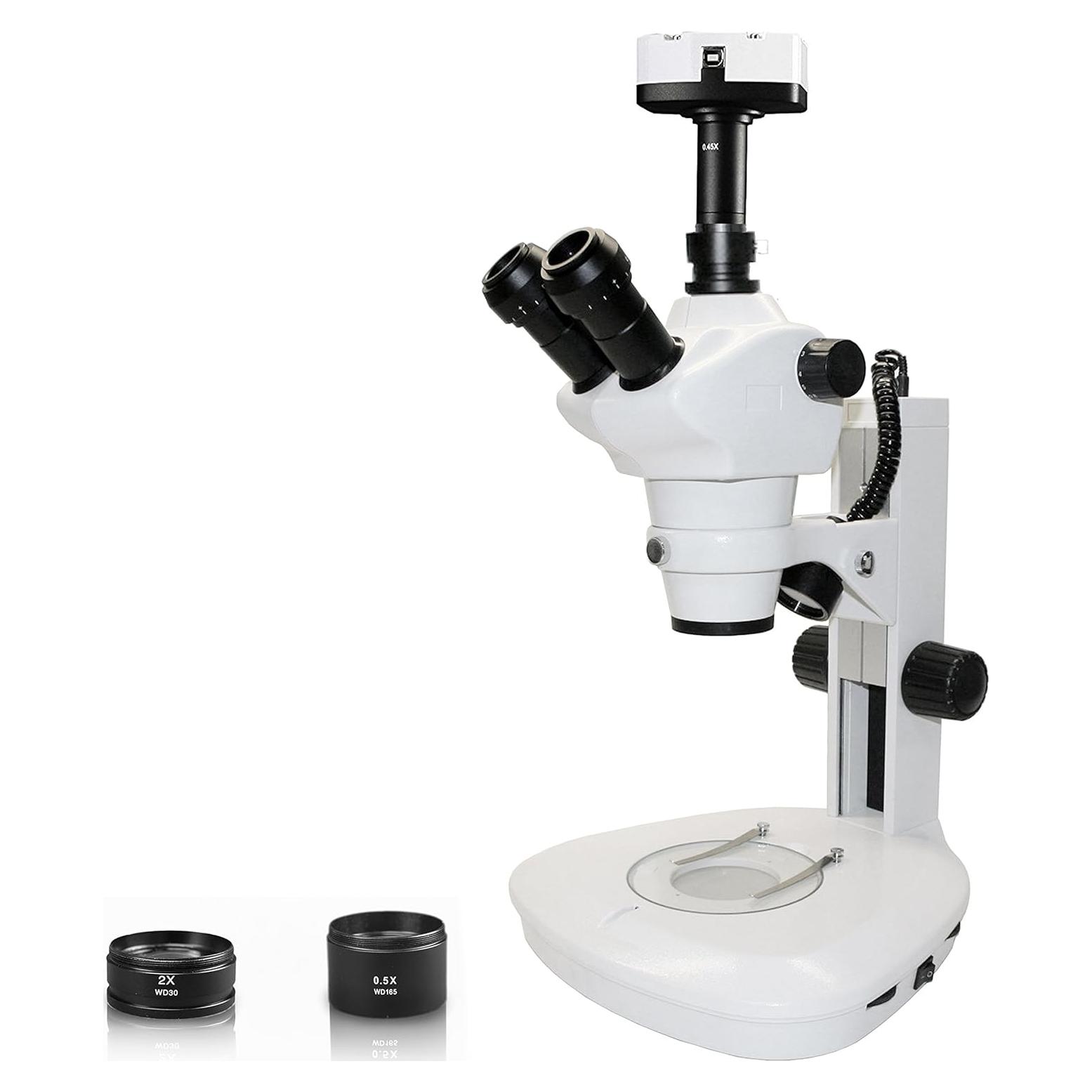 Microscopio Estéreo Trinocular Vision Scientific VMS0007-TZ-10N 10MP