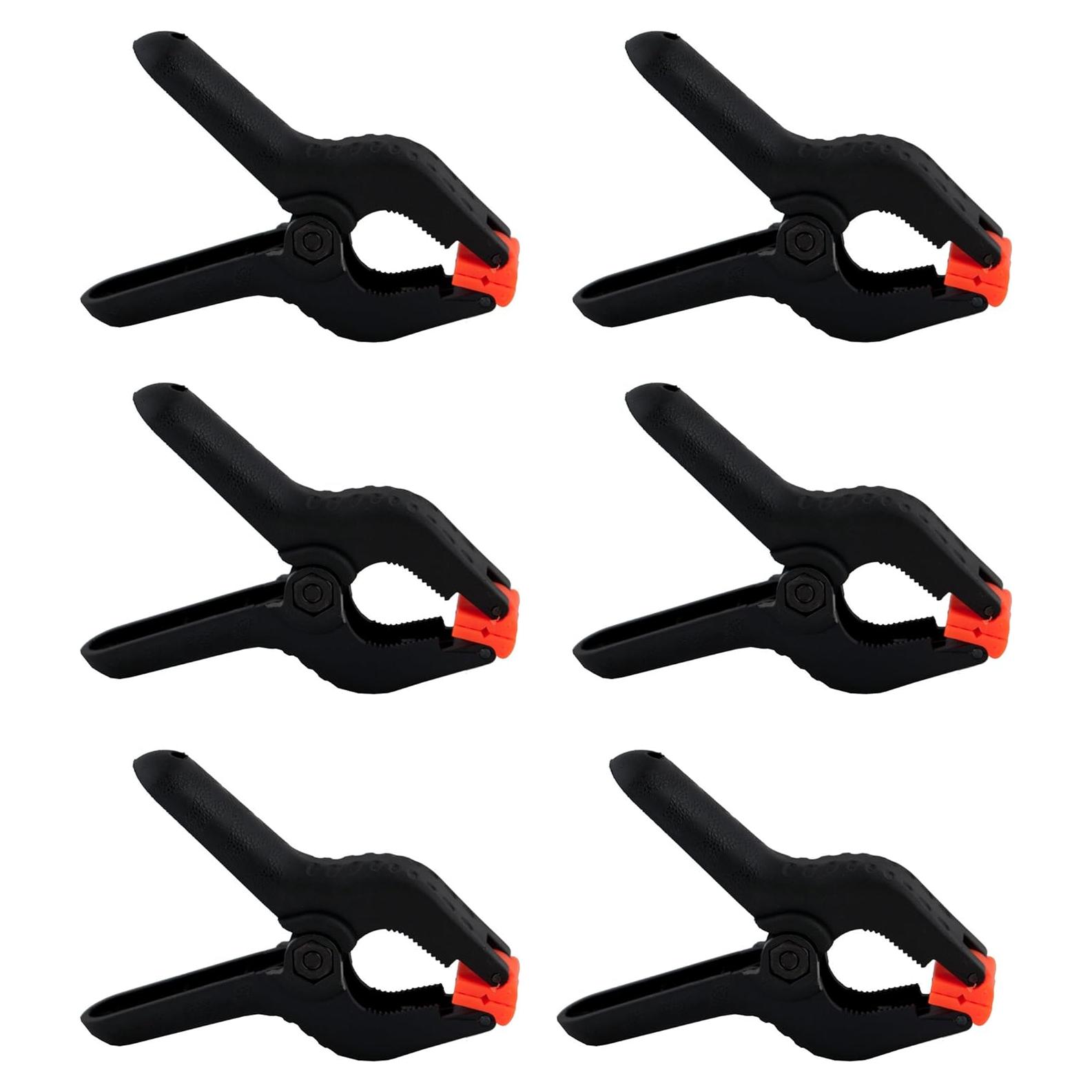 Abrazaderas de Muselina Cheaplights 11.4 cm 6 Pzas