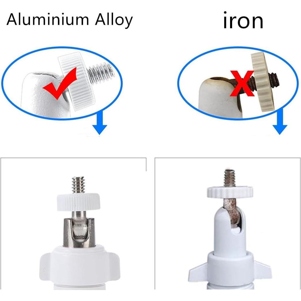 Soporte de Pared Ajustable bnafes para Cámara Arlo - 2 Piezas