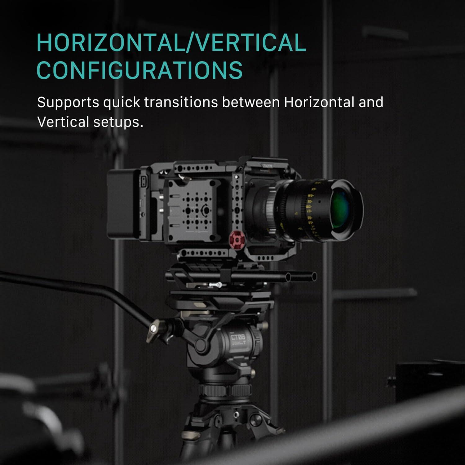 Kit de Base Jaula de Cámara Tilta ES-T21-A para Blackmagic Pyxis