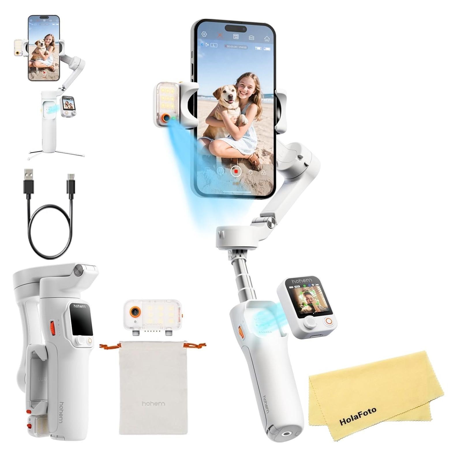 Estabilizador de Cardán Hohem iSteady V3 Ultra para Smartphone