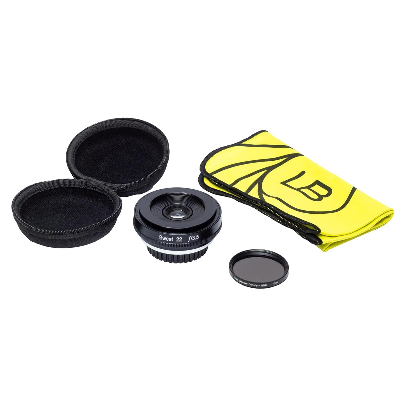 Objetivo Pancake Sweet 22 Lensbaby para cámaras mirrorless