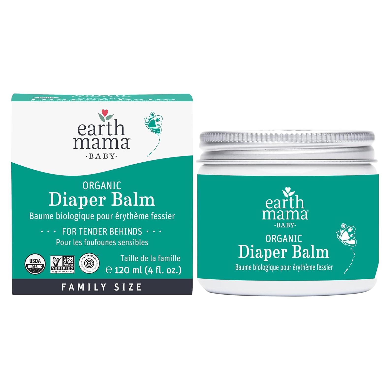 Bálsamo para Pañales Orgánico Earth Mama 118 ml - Sin Fragancias