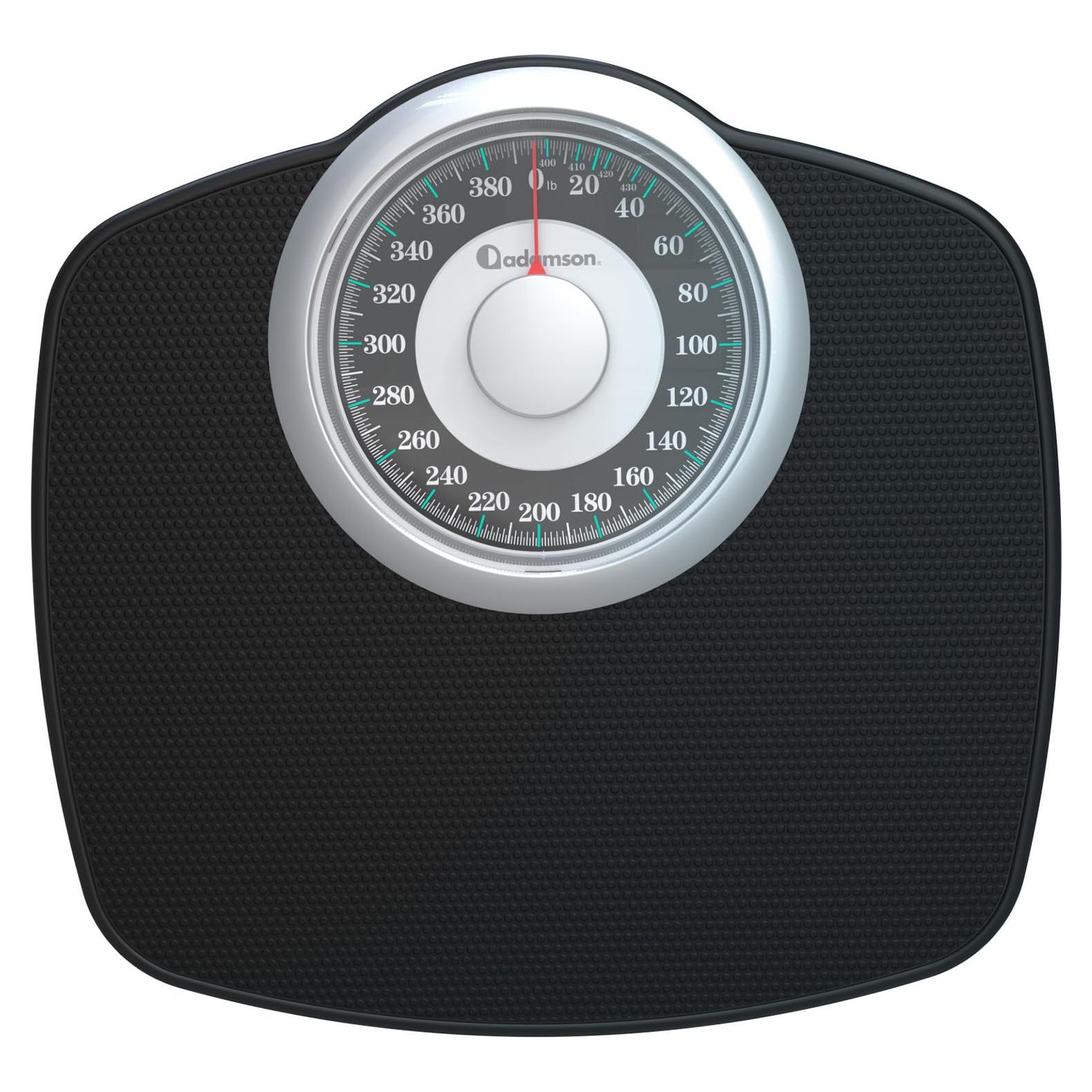 Báscula Analógica Adamson A25 - Hasta 181.44 kg - Dial 5.3"