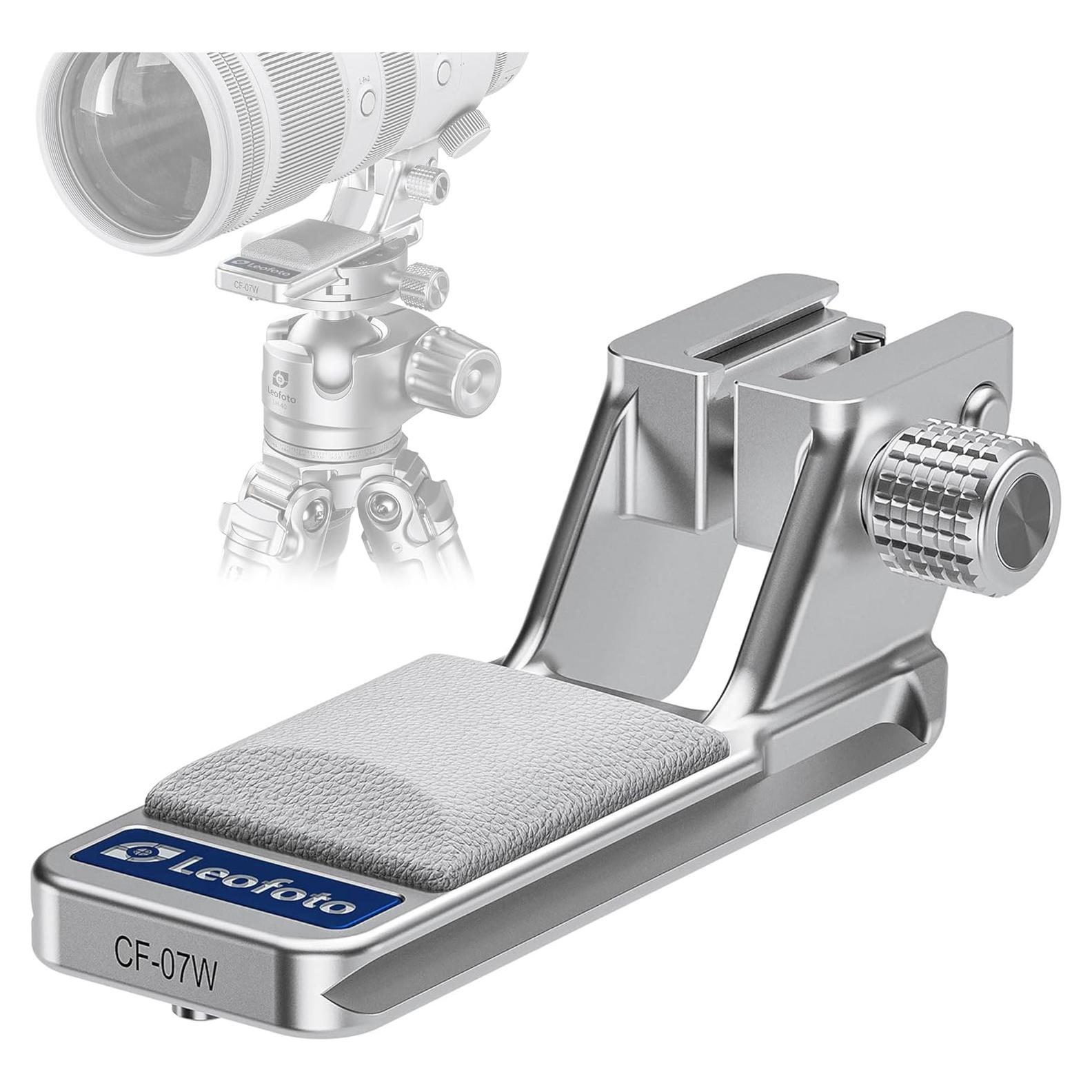 Pie de reemplazo Leofoto CF-07W para Canon RF70-200mm y RF24-105mm