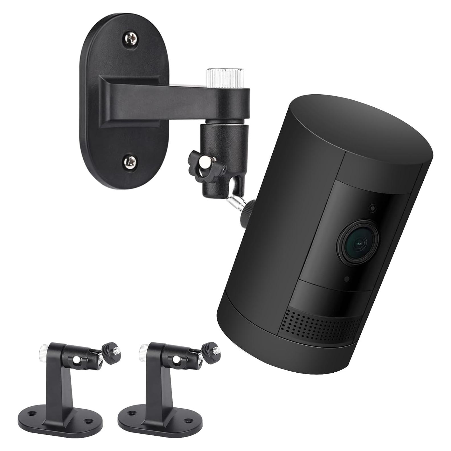 Soporte de Pared Ajustable para Cámaras de Seguridad Ring - Negro