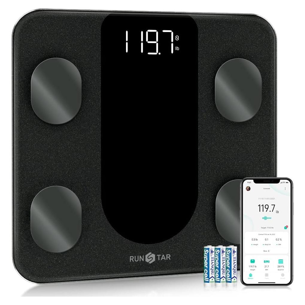 Báscula Inteligente RunSTAR Digital 180 kg con Aplicación