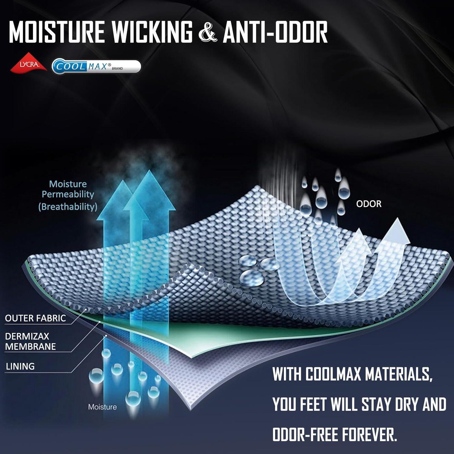 Calcetines de Compresión IRAMY para Tobillo - 3 Pares Negros