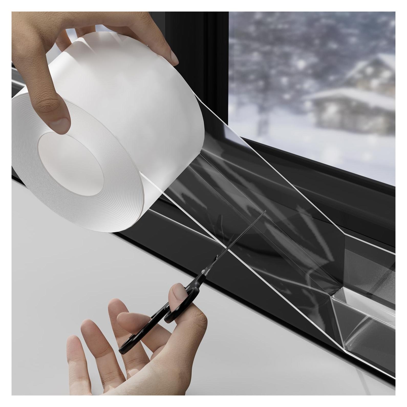 Cinta de Sellado de Ventanas SWRT 3" x 10.06m Transparente