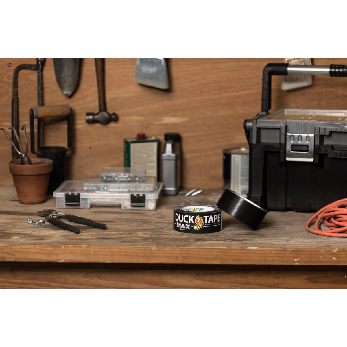 Cinta adhesiva Duck Max Strength 1.88" x 32m Negra