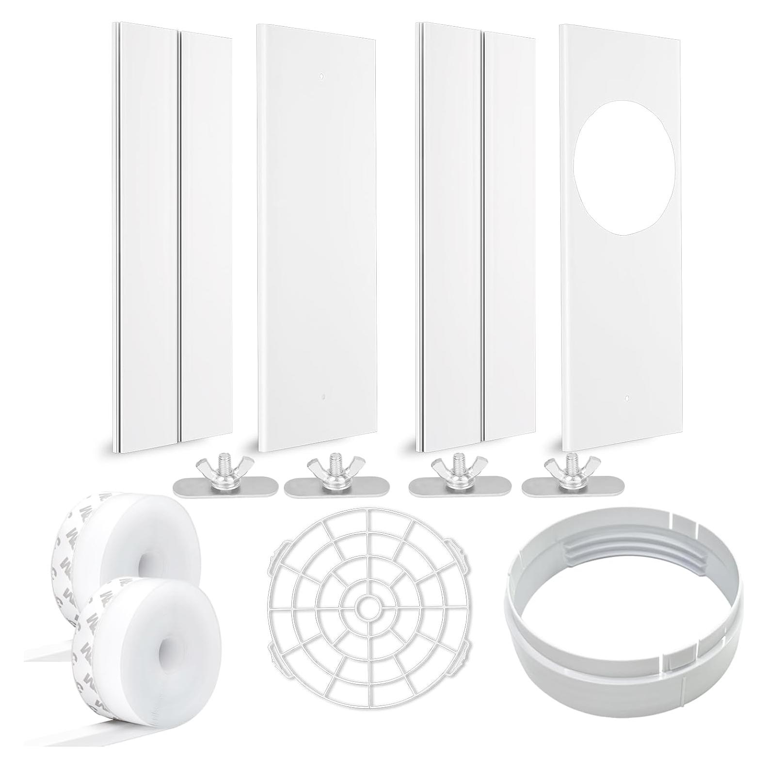 Kit de Ventilación para Ventana de Aire Acondicionado 5.9" PVC