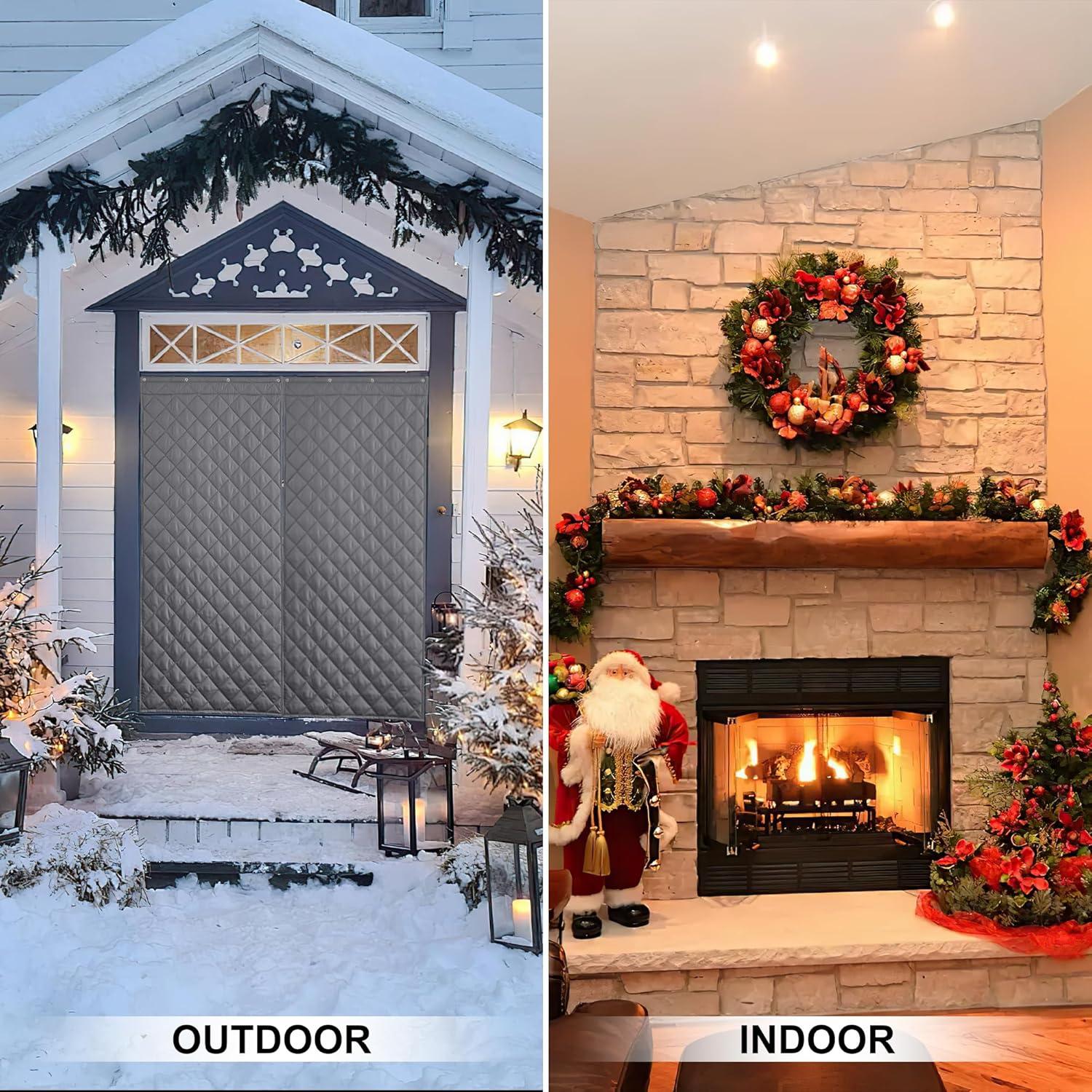 Cortina Térmica Aislante RYB HOME Gris 121.92x243.84 cm