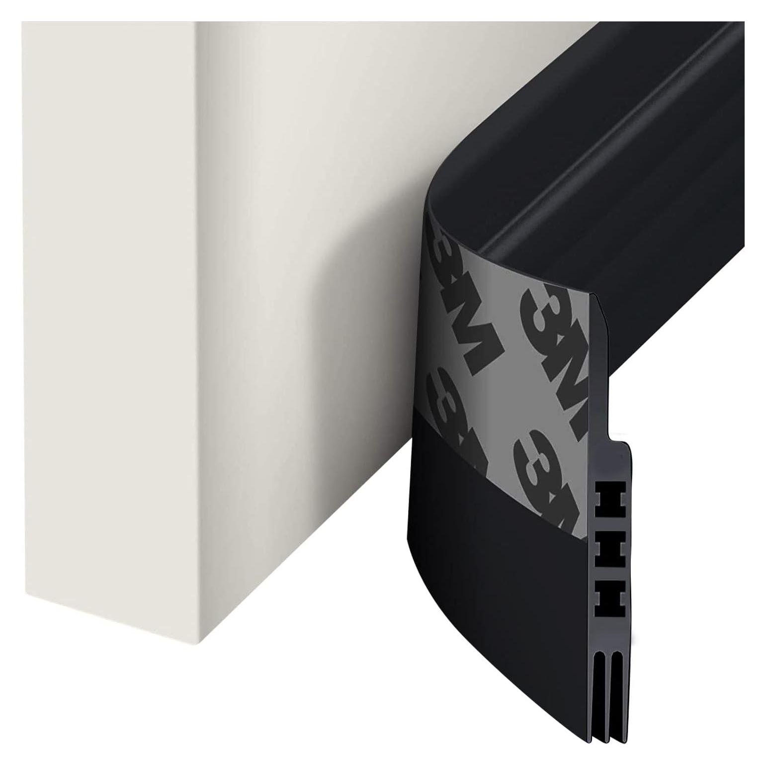 Tapón de Corrientes de Aire Pehoto 99 cm Negro Aislante