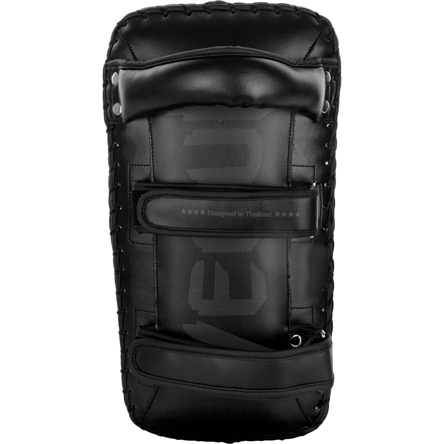 Almohadillas de Patada Venum Giant Kick Pads - Cuero Negro