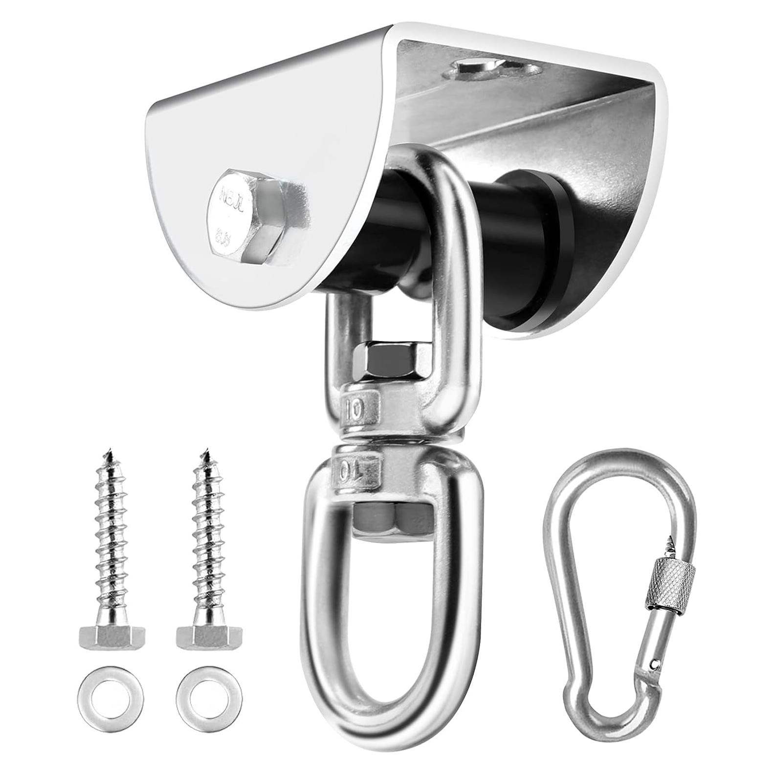 Soporte Giratorio para Bolsa Pesada Eapele - Montaje en Viga de Madera