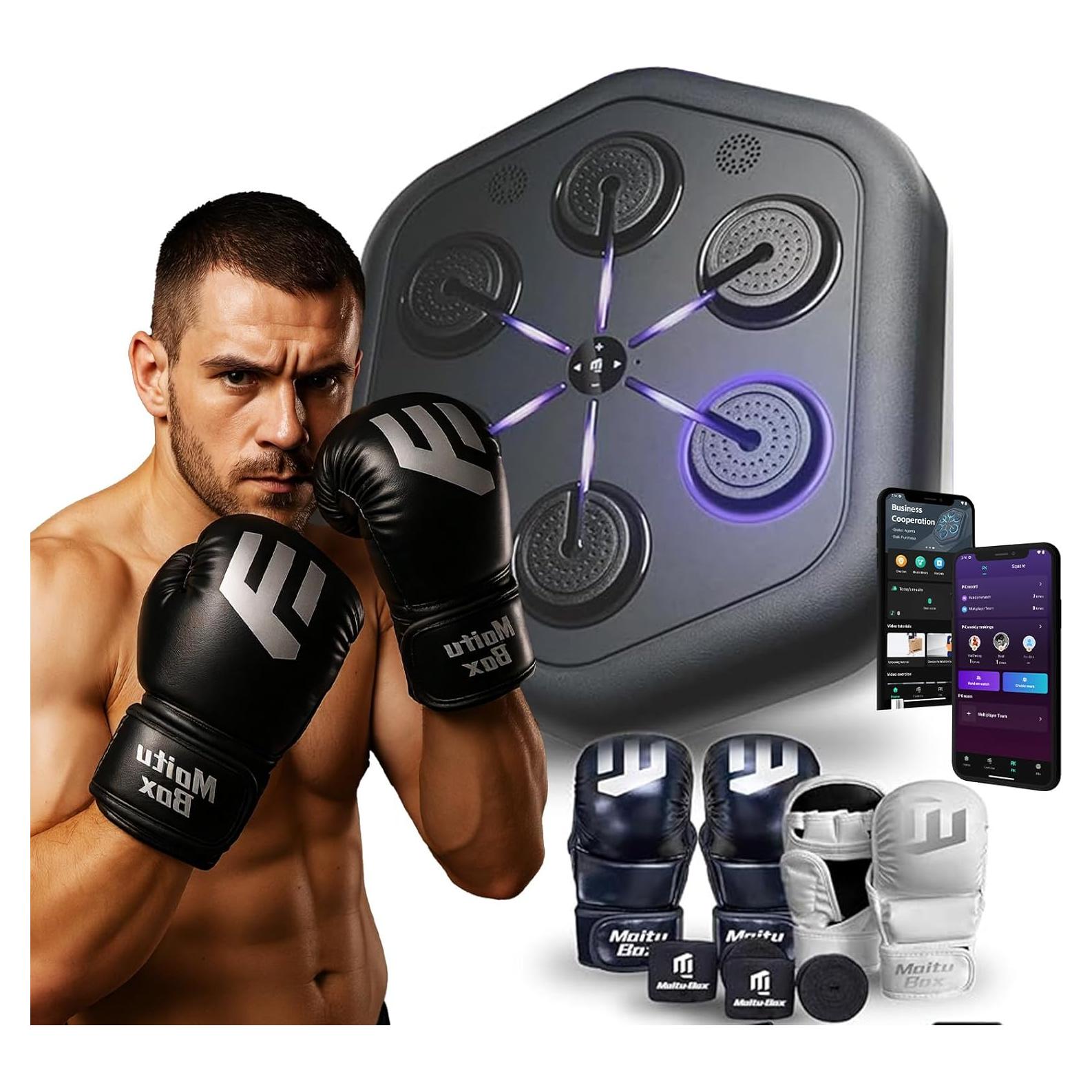 Máquina de Boxeo Musical Inteligente XTUOSHP M4-Negro