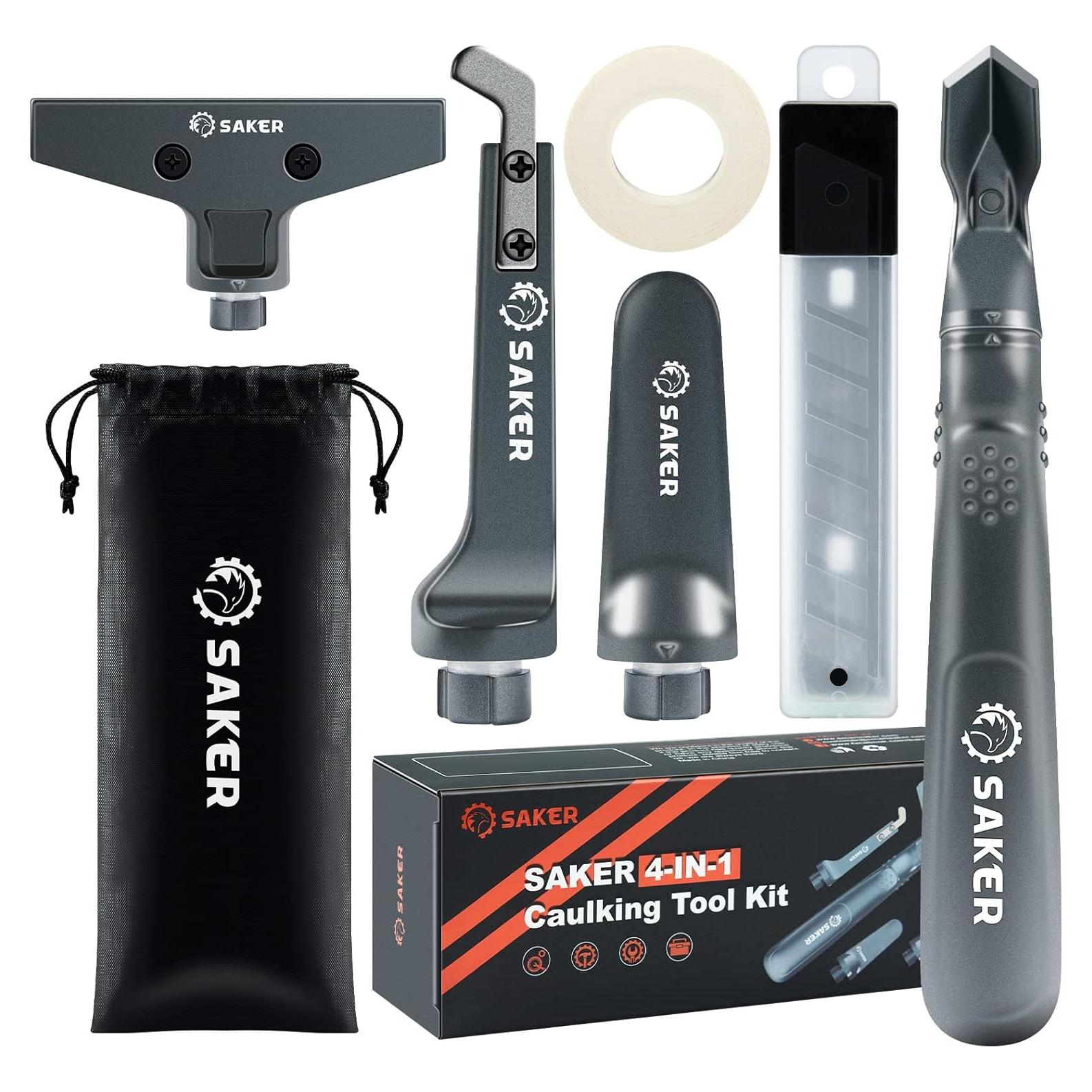 Kit de Herramientas para Sellado Saker 4 en 1 - Aluminio