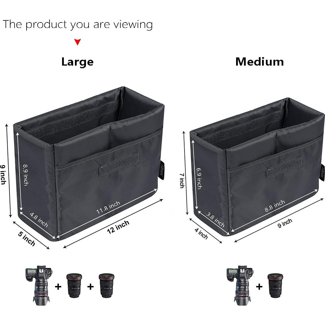 Bolsa de Inserción para Cámara S-ZONE Impermeable Mediana