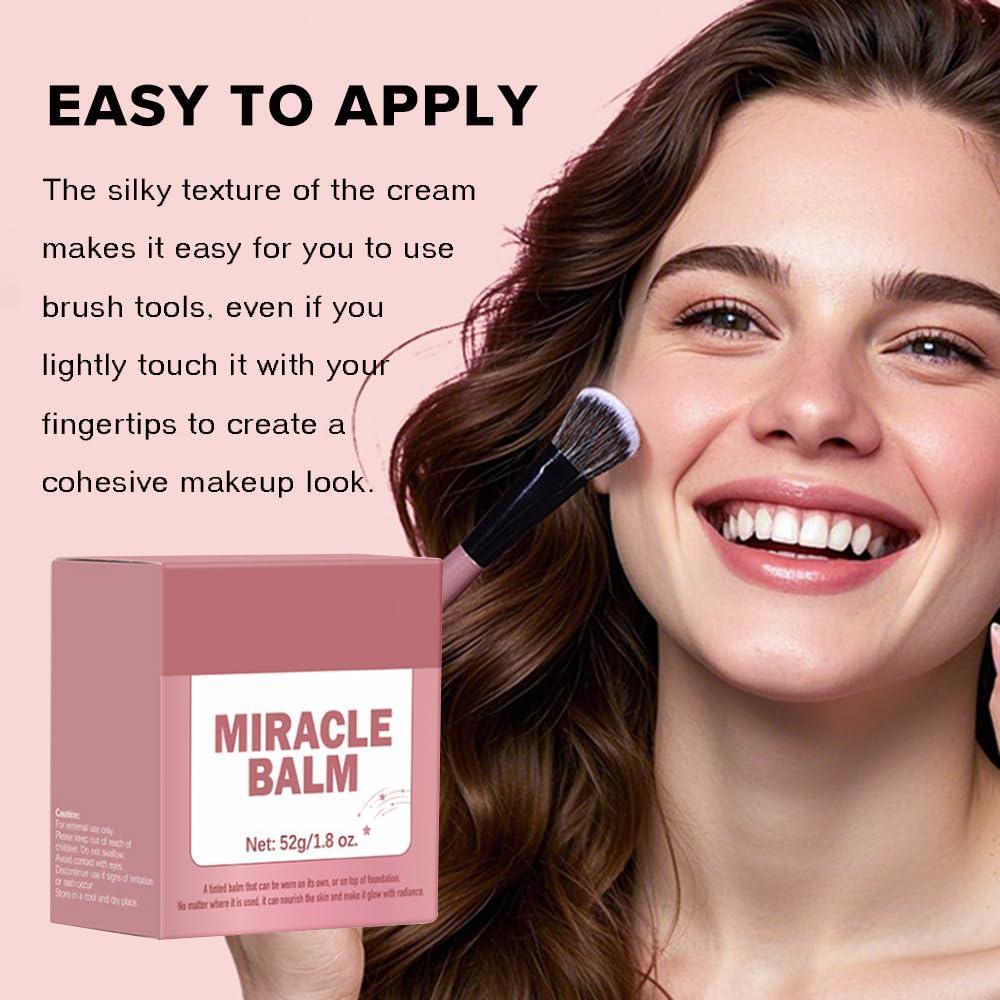 Bálsamo Multi Glow JIMYAUQIN - Hidratante 51.6g Color Natural