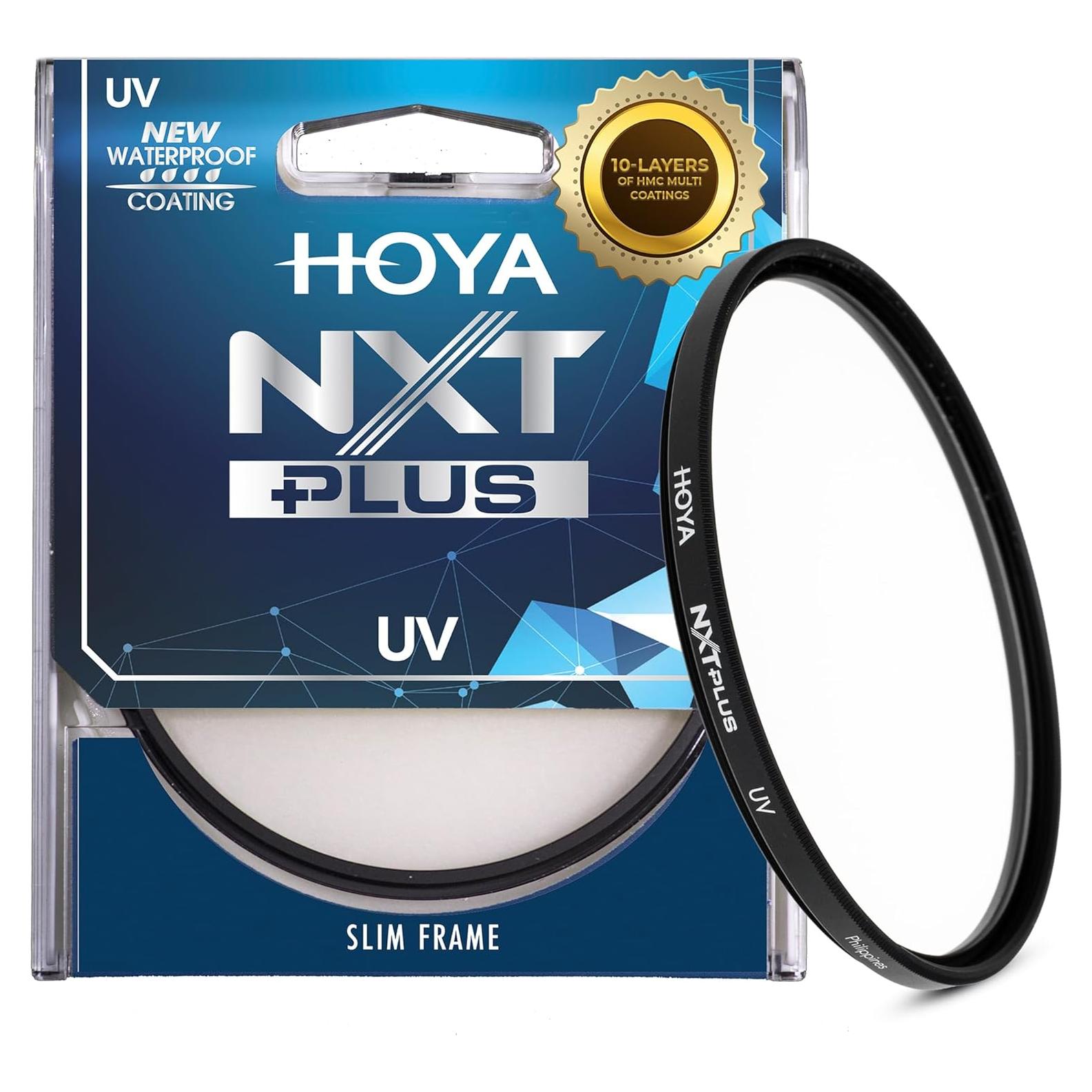 Filtro UV Hoya NXT Plus 37mm - Vidrio Schott B270 10 Capas