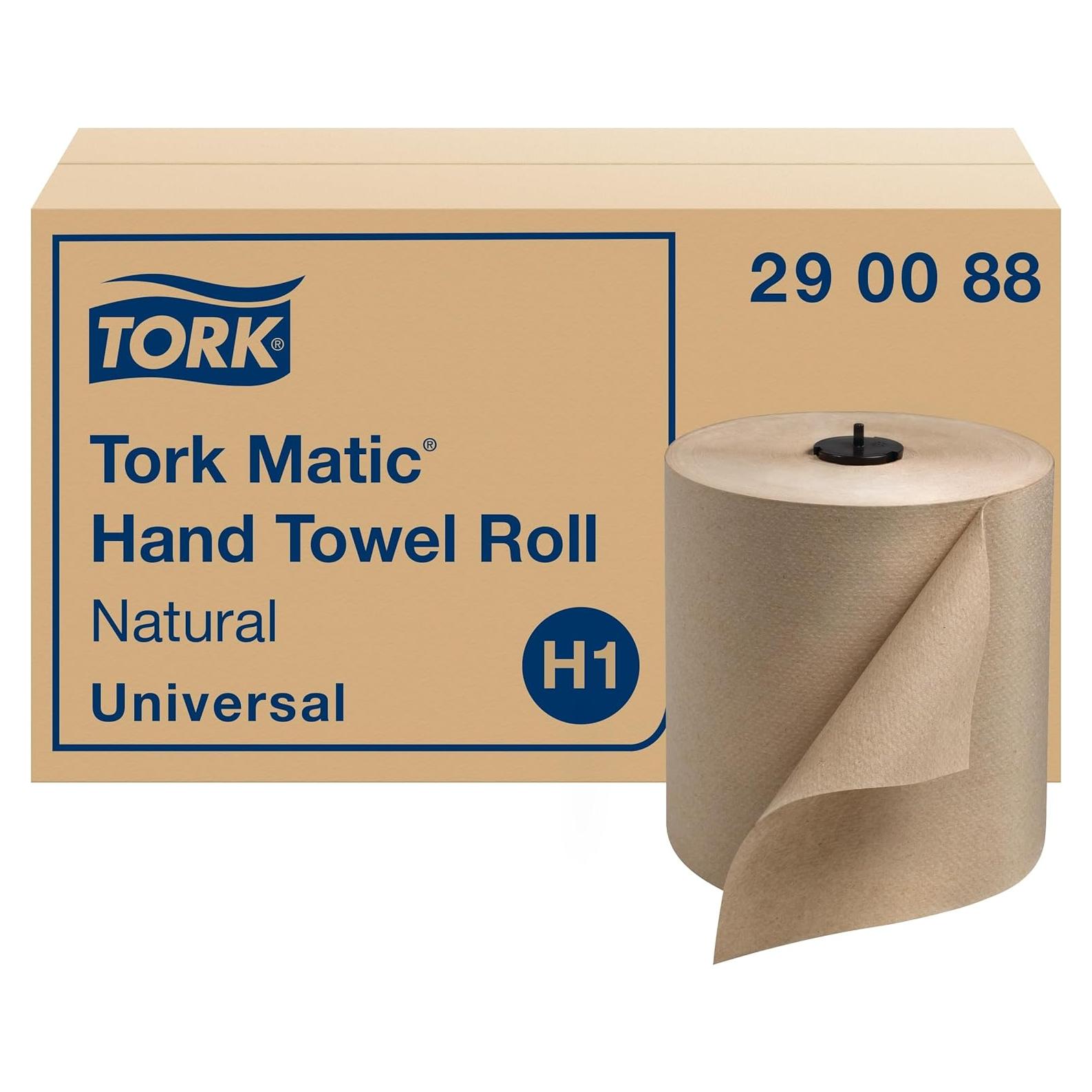 Toallas de Papel Tork Matic H1 Natural 6 Rollos 213.36 m