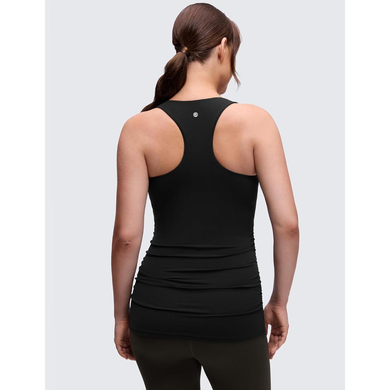Camiseta Sin Mangas Maternidad CRZ YOGA Butterluxe Negro