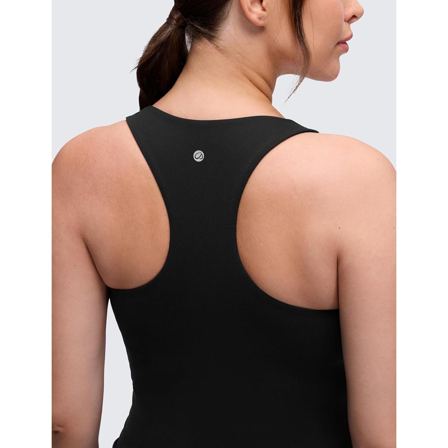 Camiseta Sin Mangas Maternidad CRZ YOGA Butterluxe Negro