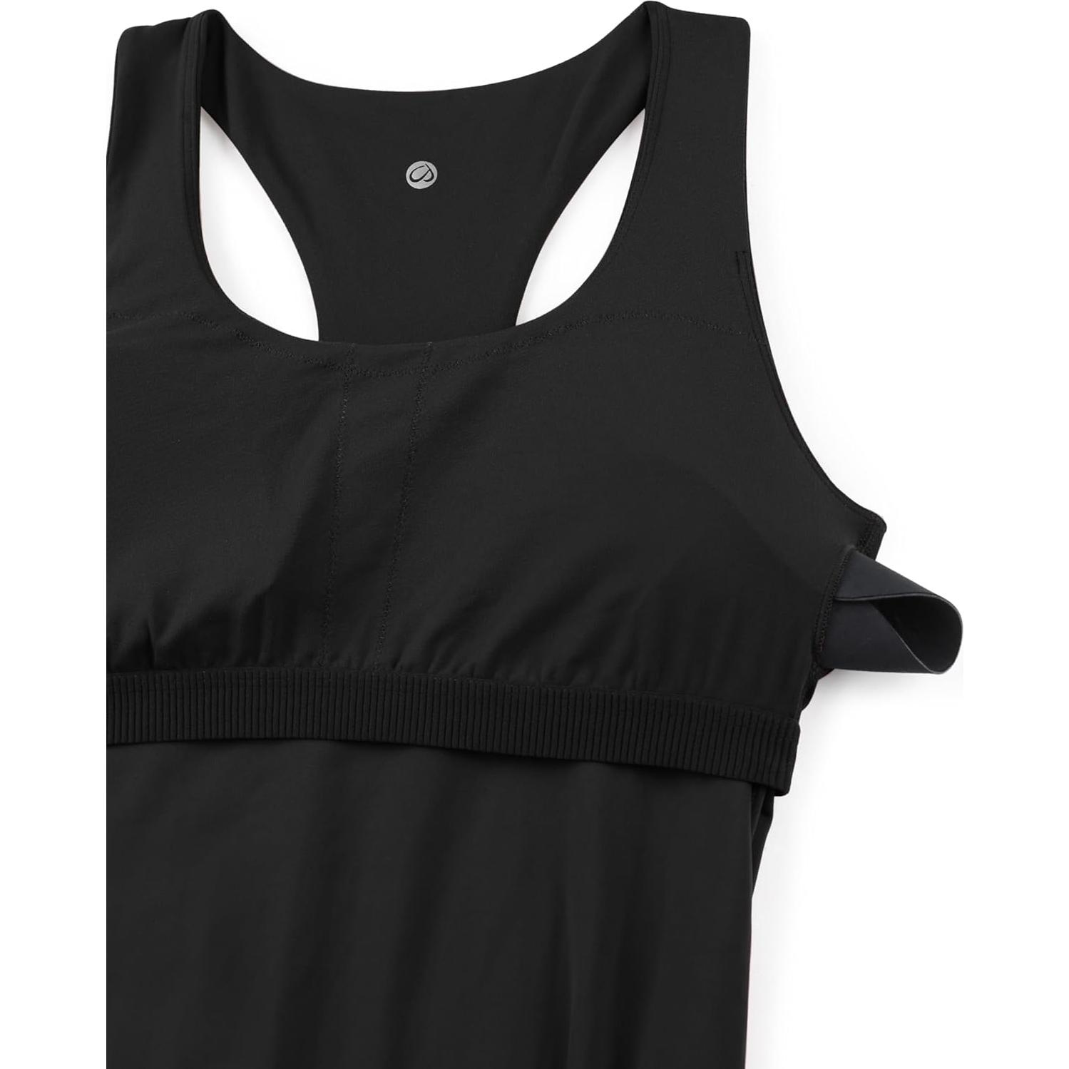 Camiseta Sin Mangas Maternidad CRZ YOGA Butterluxe Negro