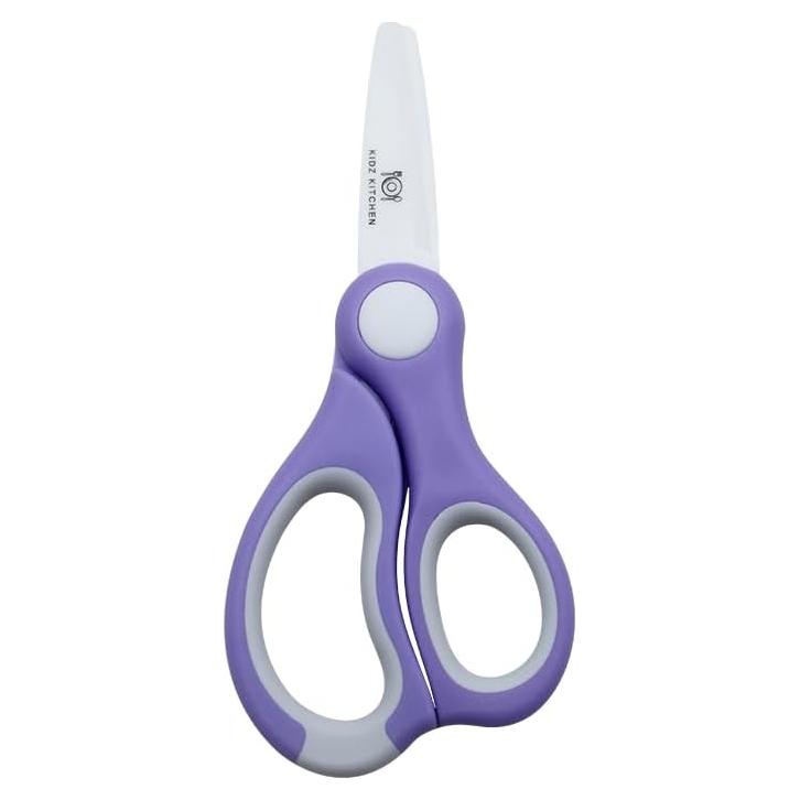 Tijeras para Comida de Bebé Genérico Cerámica Morado 67.7g