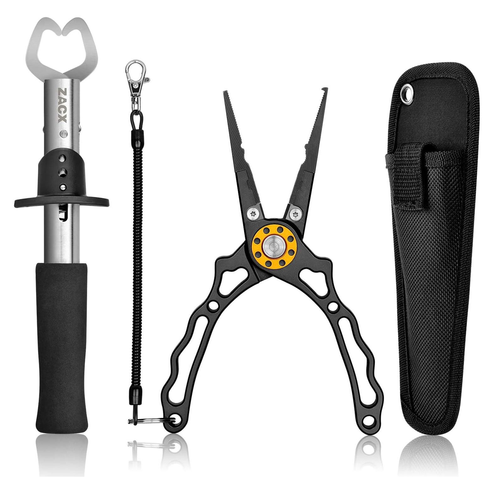 Alicates de Pesca ZACX - Agarrador Ergonómico y Multifuncional