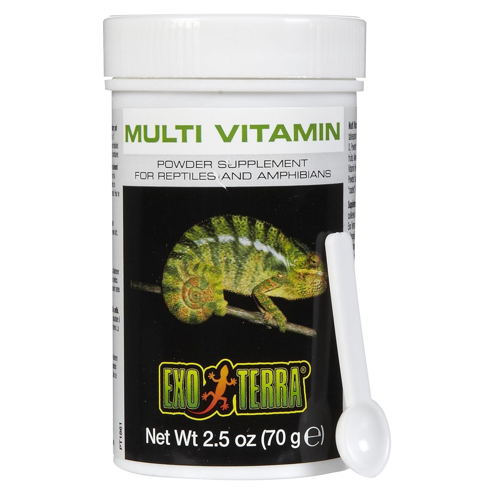 Suplemento en polvo multivitaminas Exo Terra 70.87 g para reptiles
