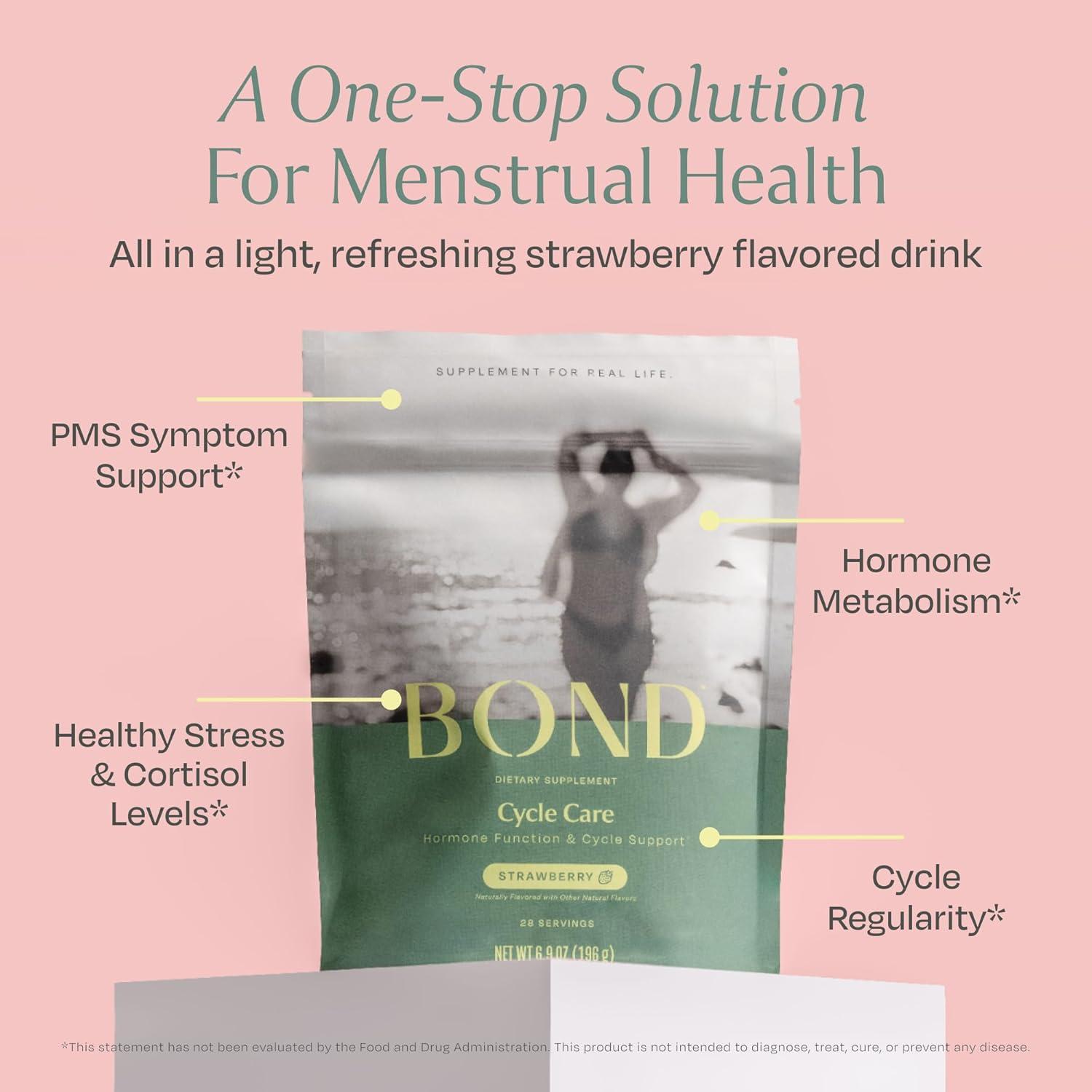 Suplemento Cycle Care BOND para Síndrome Premenstrual - 28 Porciones